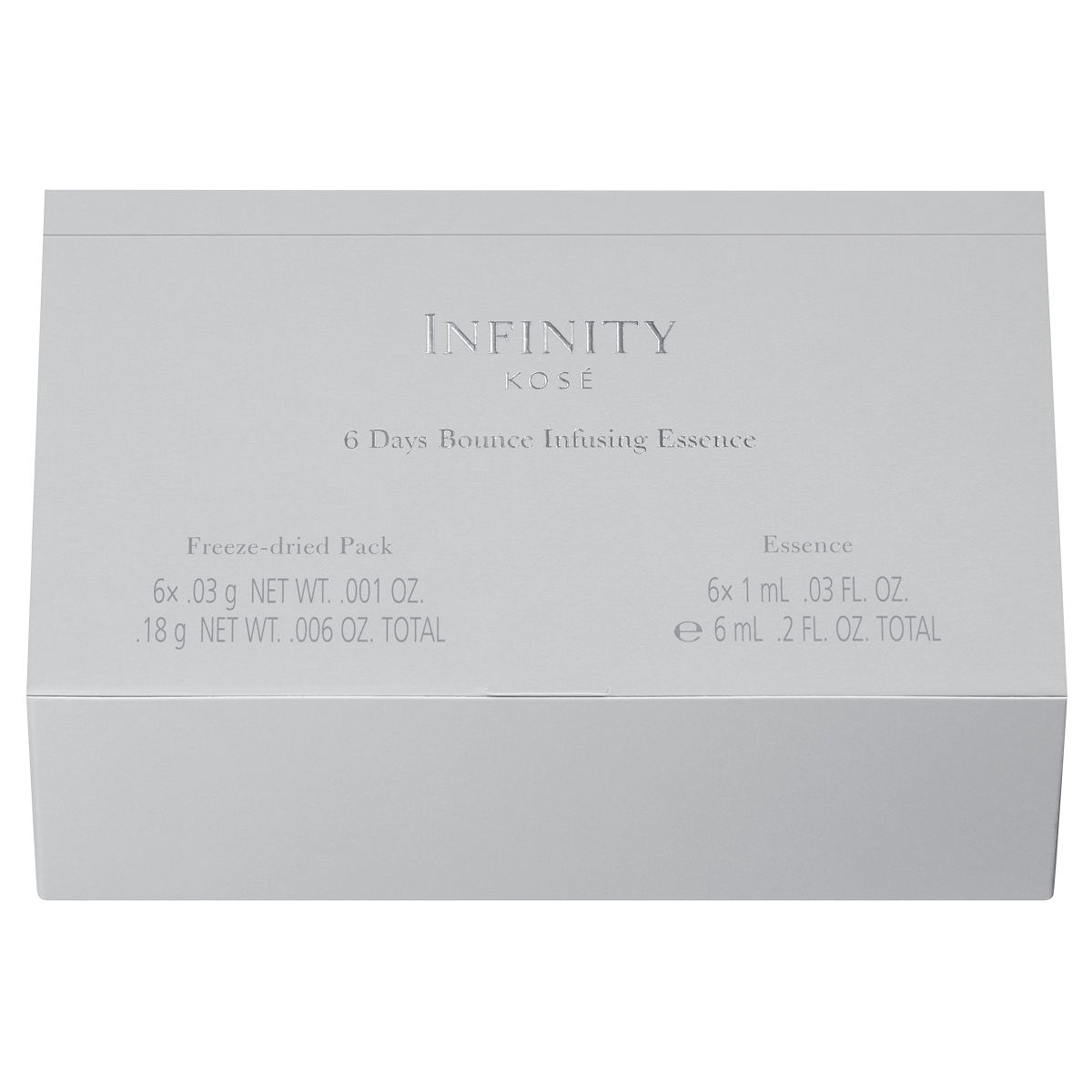 INFINITY KOSE 6 DAYS BOUNCE INFUSING ESSENCE