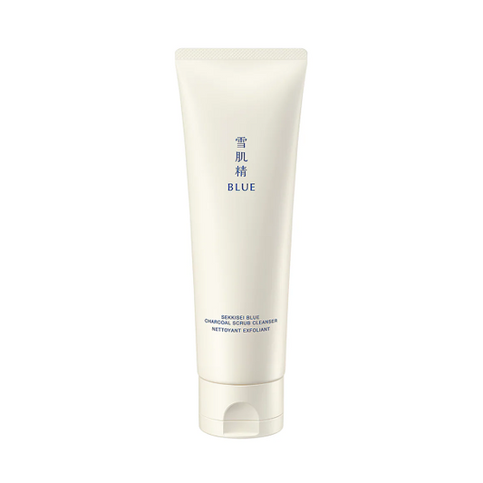 SEKKISEI BLUE Charcoal Scrub Cleanser
