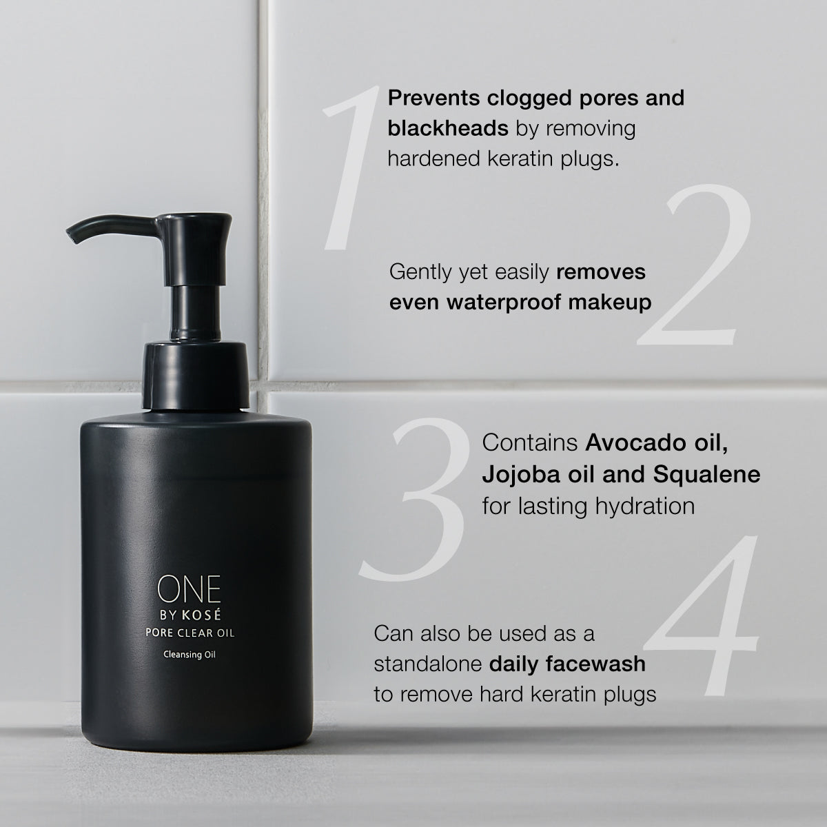 ONE BY KOSÉ Pore Clear Oil Cleanser