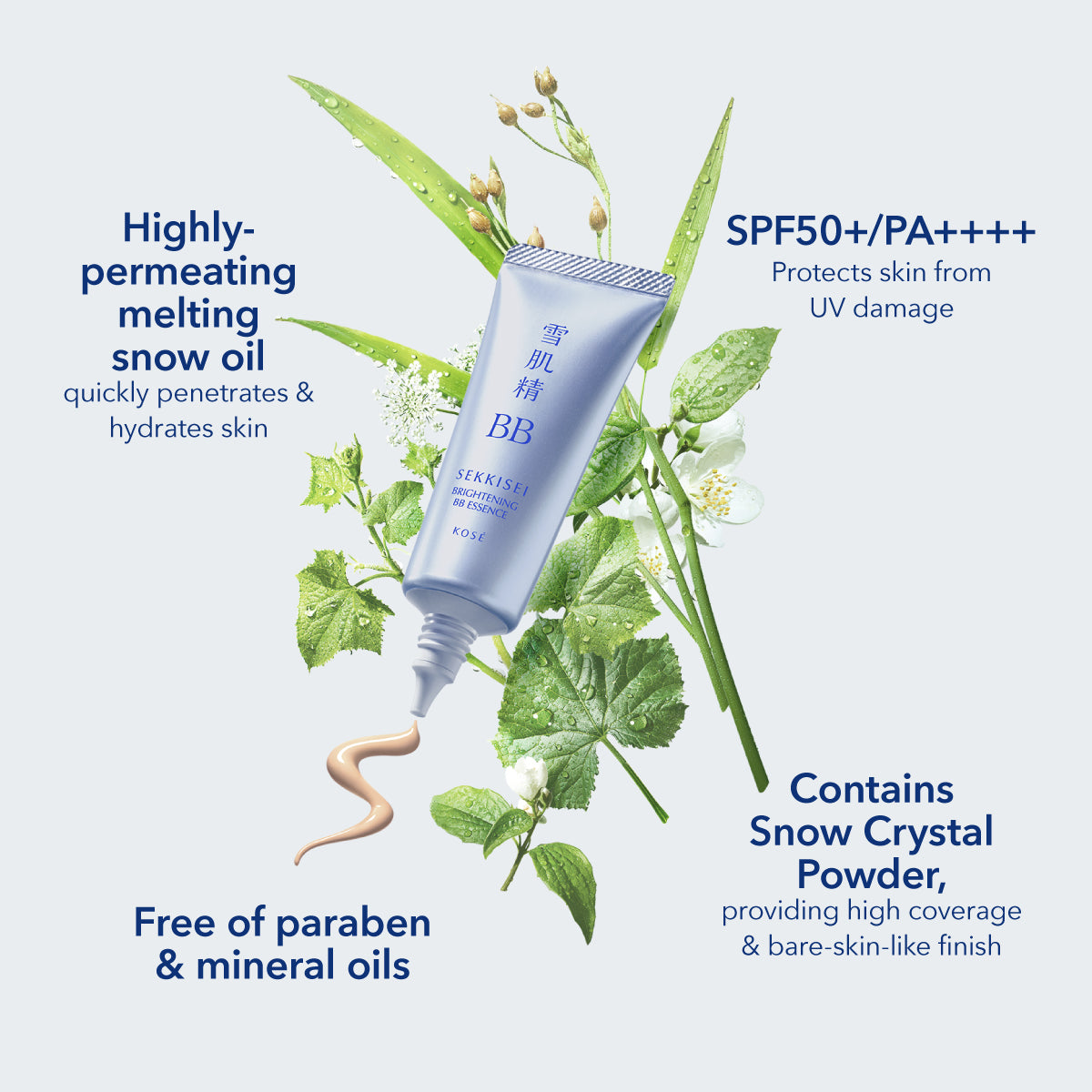 SEKKISEI BRIGHTENING ESSENCE BB CREAM