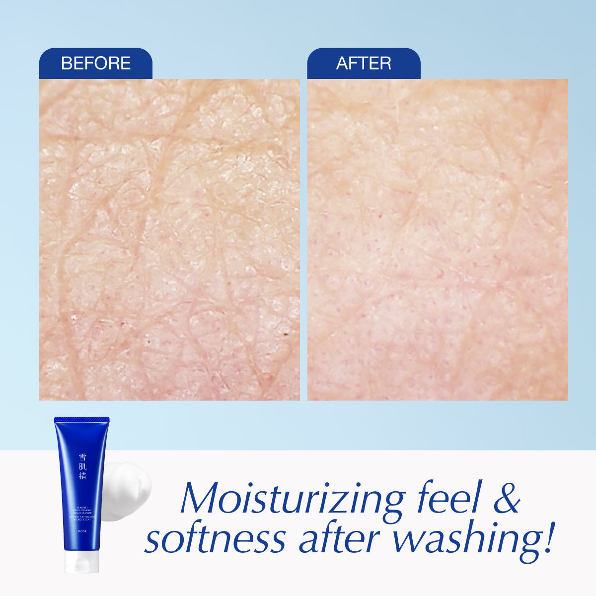 SEKKISEI  Brightening Foam Cleanser BIG 200g Limited Set
