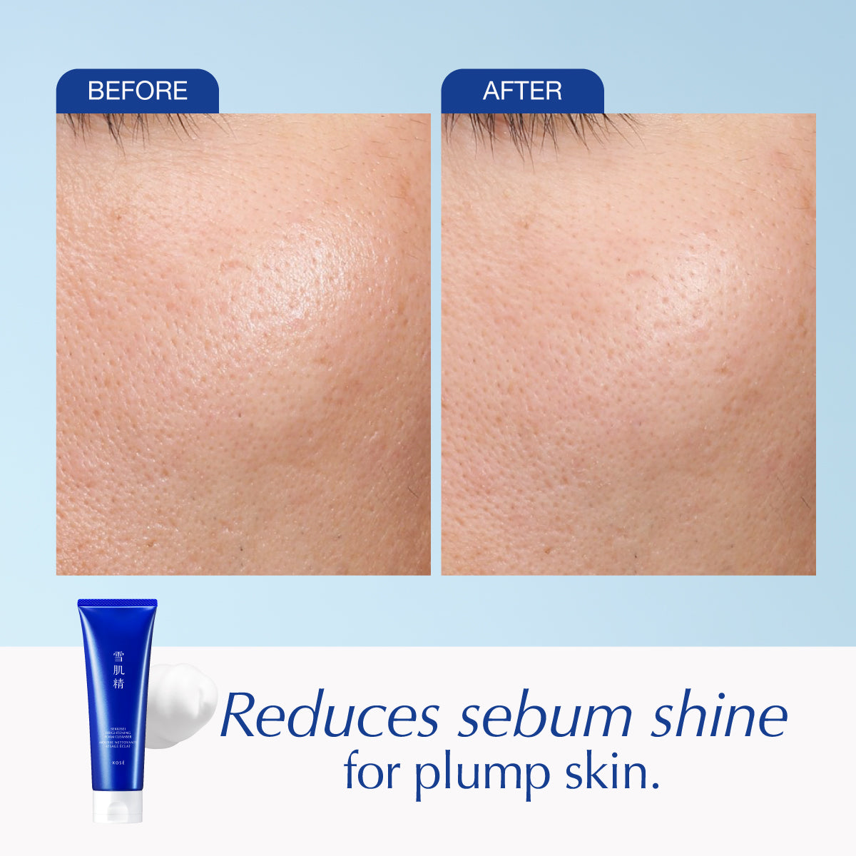 SEKKISEI BRIGHTENING FOAM CLEANSER