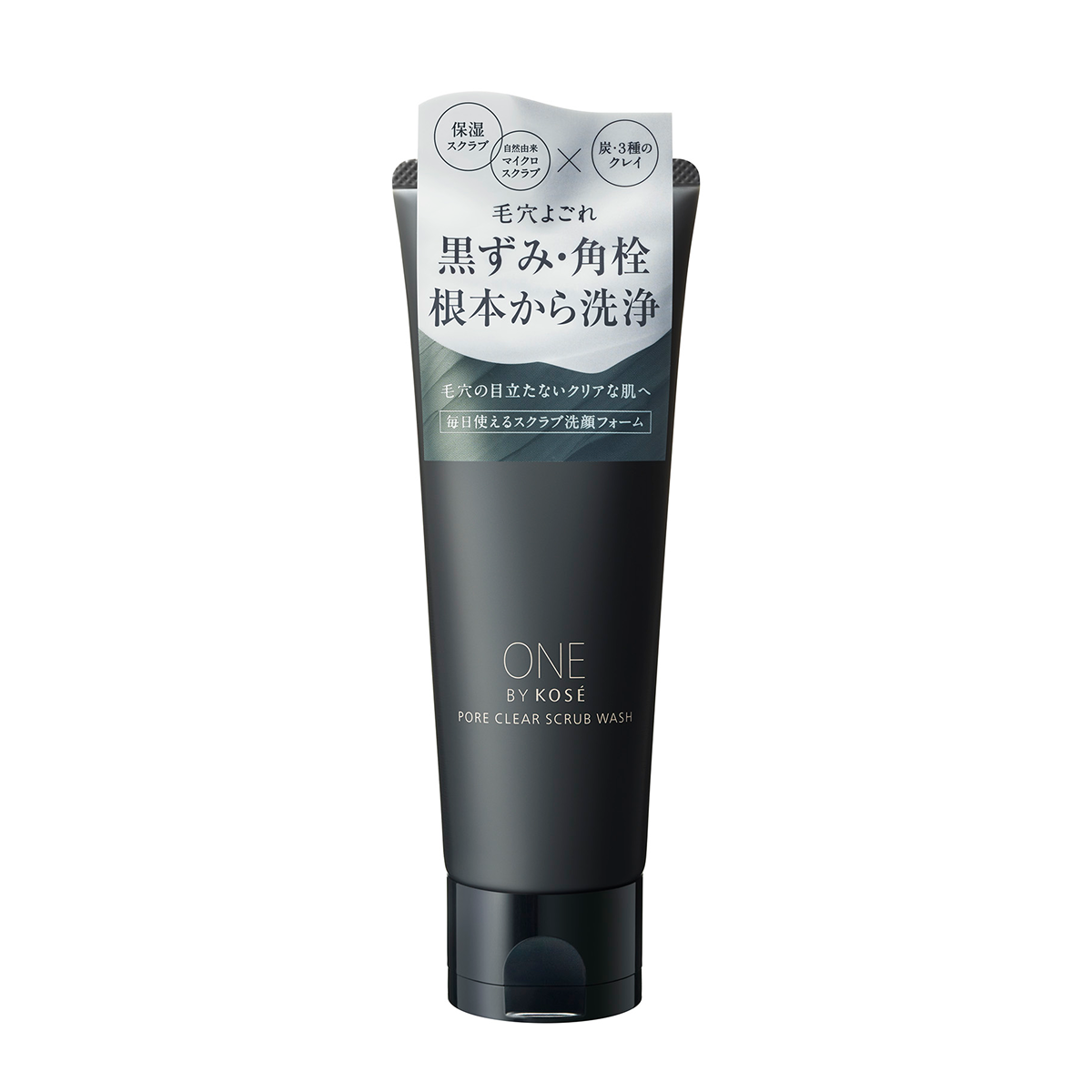 ONE BY KOSÉ PORE CLEAR SCRUB WASH