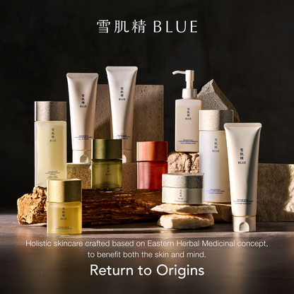 SEKKISEI BLUE Charcoal Scrub Cleanser