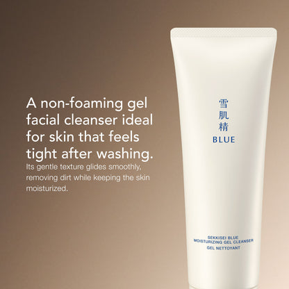 SEKKISEI BLUE Moisturizing Gel Cleanser