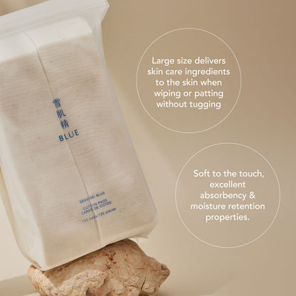 SEKKISEI BLUE Cotton Pads