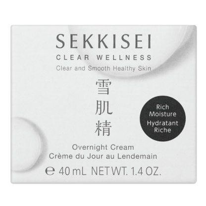 SEKKISEI CLEAR WELLNESS OVERNIGHT CREAM