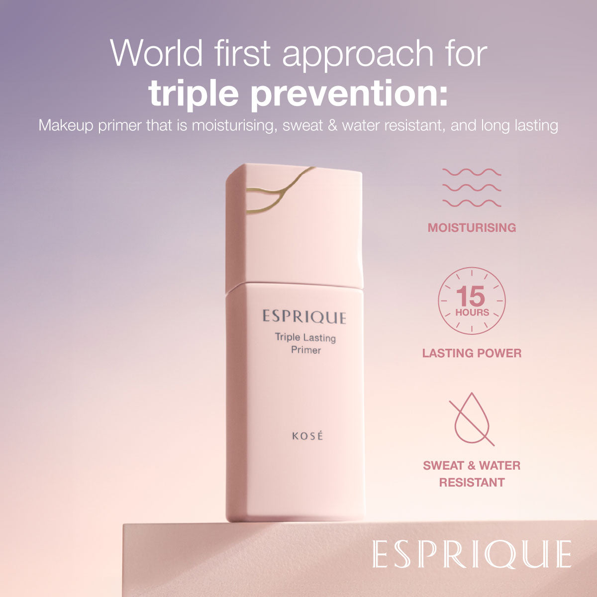 ESPRIQUE Triple Lasting Primer